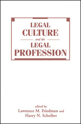 Book Cover Legal Culture and the Legal Profession