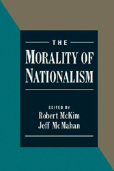 Book Cover The Morality of Nationalism