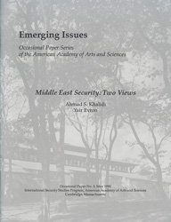 Middle East Security: Two Views