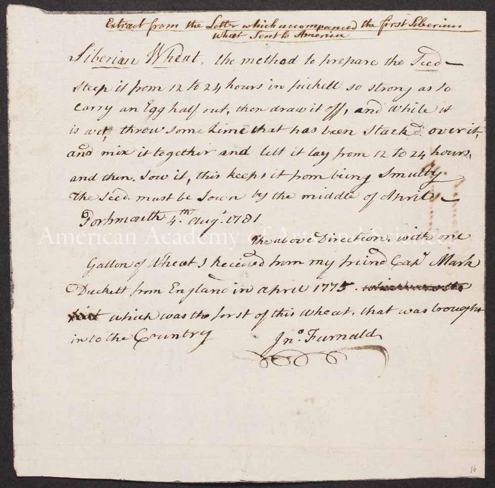 RG I C 1 General Records munications to the Academy RG I C 1 General Records munications to the Academy