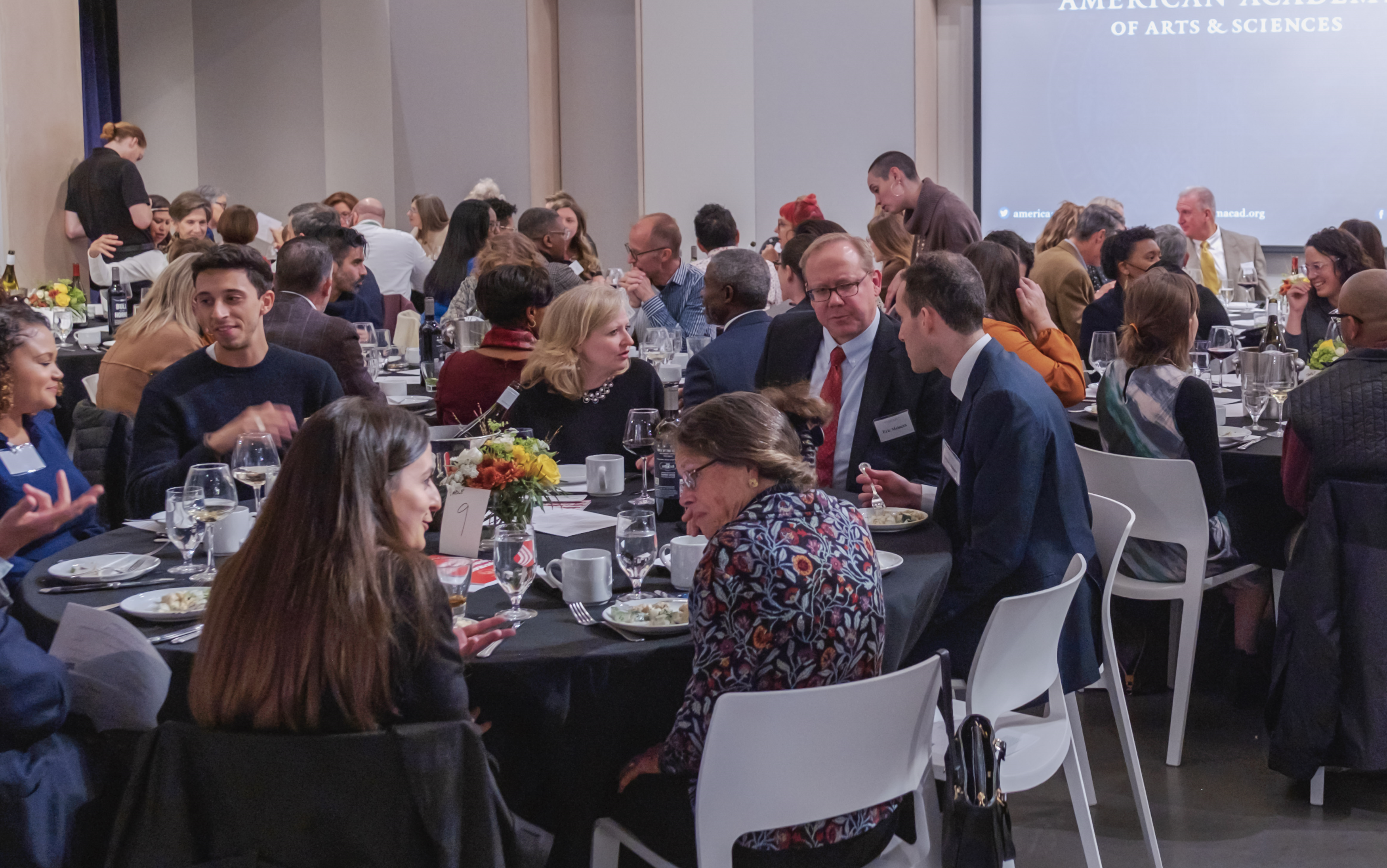 Dinner Discussion at Democracy Event in Lexington Kentucky