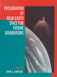 Book Cover Preservation of Near-Earth Space for Future Generations