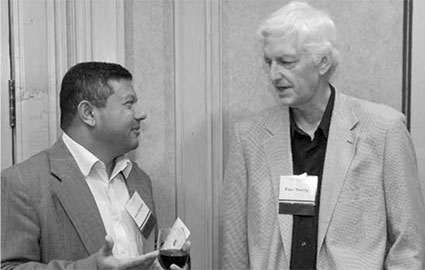 Arun Majumdar and Peter Norvig