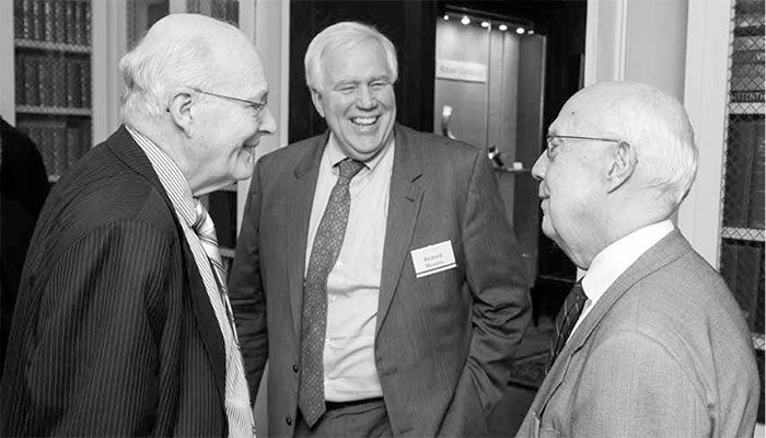 Norman Neureiter, Richard Meserve, and Robert Fri