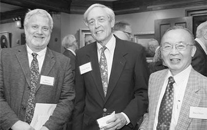 Steven Siegelbaum, George Rupp, and Shu Chien