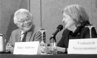 Keith Yamamoto and Nancy Andrews
