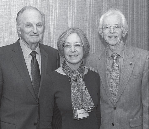 Alan Alda, Diane P. Wood, and Siegfried Hecker