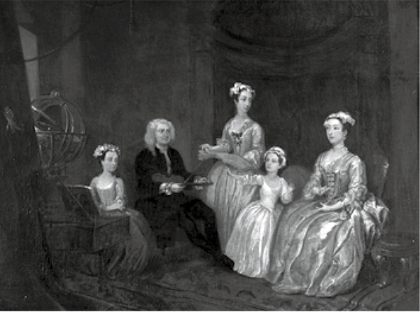 Figure 4: William Hogarth, The Wesley Family (with Anne Donnellan), 1731. Wellington Collection; Stratfield Saye Preservation Trust. Image courtesy of Stratfield Saye Preservation Trust.