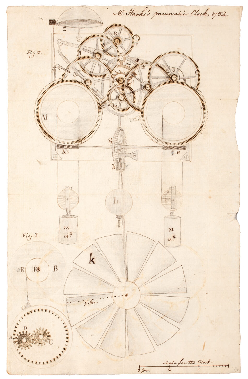 Pneumatic Clock