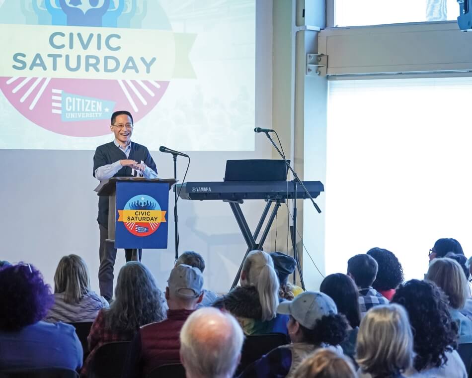 Ohio & Erie Canalway Coalition Civic Saturday with Eric Liu. Photo by Ohio & Erie Canalway Coalition.