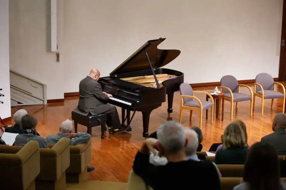 Kenny Barron performing at the Academy Kenny Barron performing at the Academy