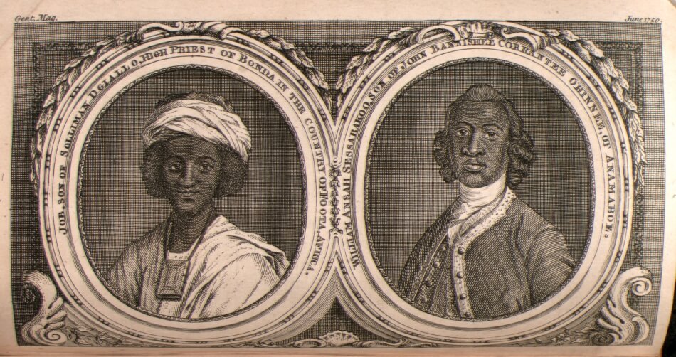 Ben-Solomon-and-Ansah-Sessarakoo.jpg Job Ben Solomon (1701–1773) and William Ansah Sessarakoo (fl. 1739–1749)
