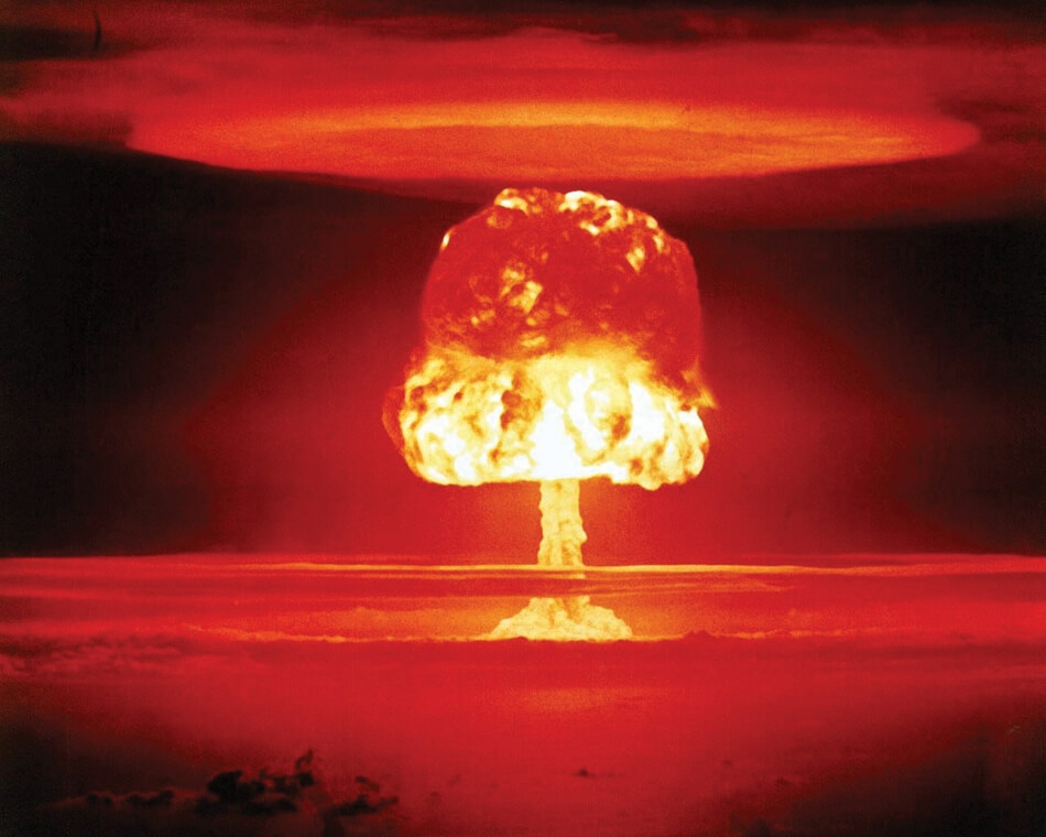 United States Department of Energy Bomb explosion. United States Department of Energy