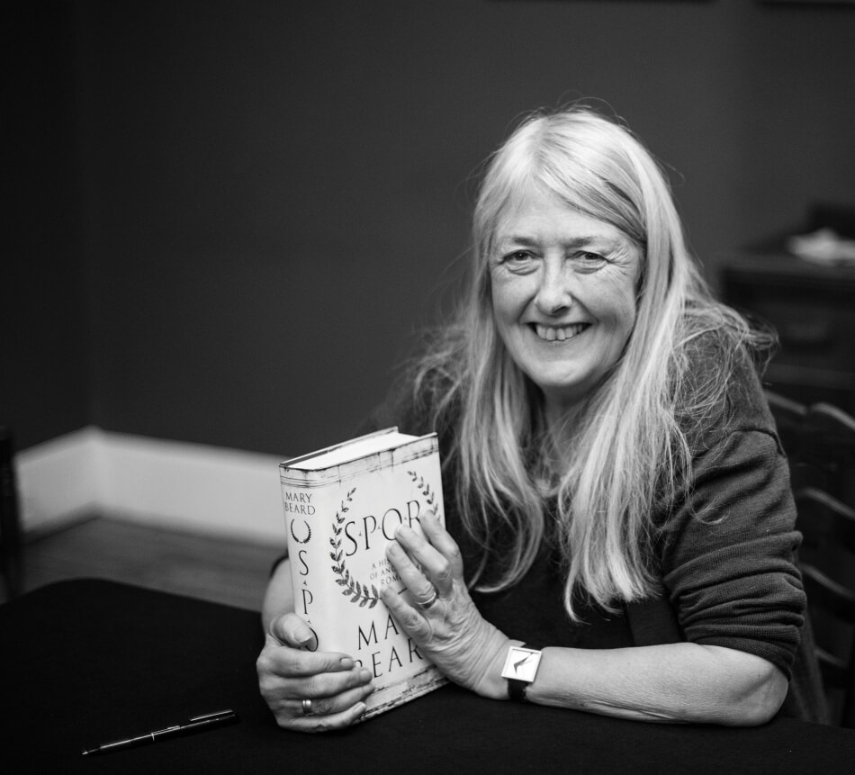 portrait of Mary Beard