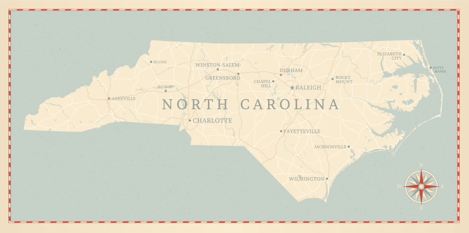 iStock.com/Hey Darlin North Carolina