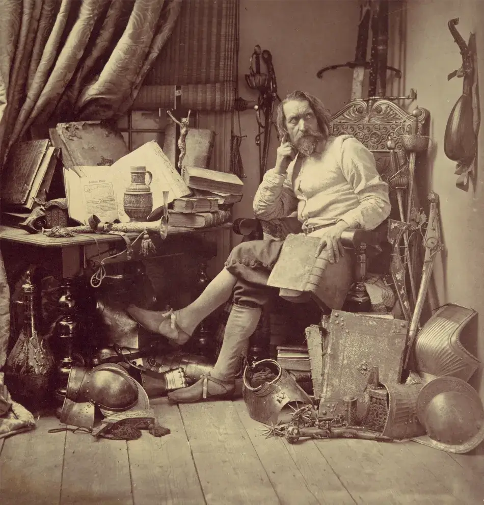Metropolitan Museum of Art Don Quixote in His Study (1857)