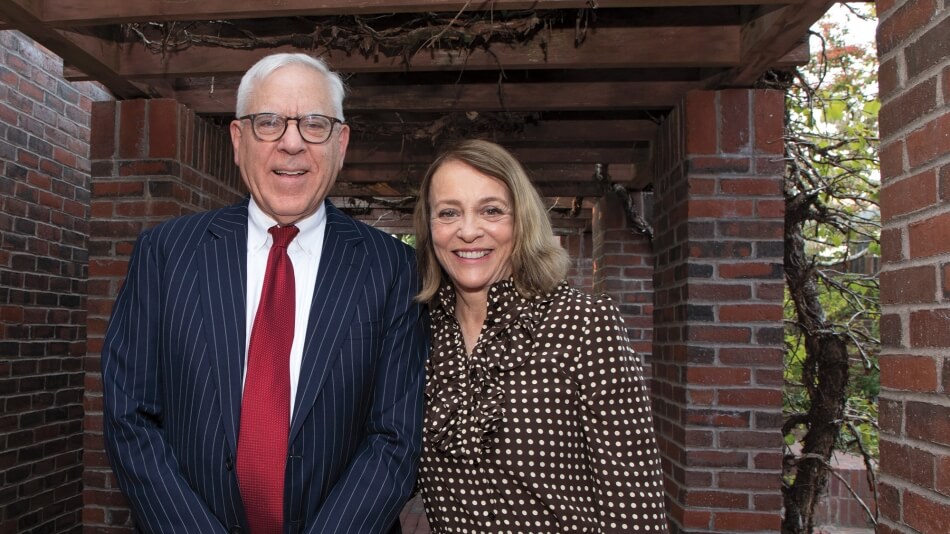 David M. Rubenstein and Louise H. Bryson, Campaign Cochairs, photo by Martha Stewart Photography