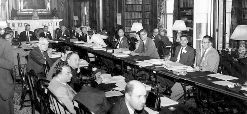 Summer-Study-Photo.jpg Participants in the Academy’s 1959 Arms Control Study