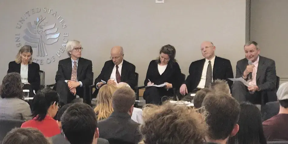 Nancy Lindborg, Stephen Biddle, Stephen Krasner, Clare Lockhart, Barry Posen, and Karl Eikenberry Nancy Lindborg, Stephen Biddle, Stephen Krasner, Clare Lockhart, Barry Posen, and Karl Eikenberry