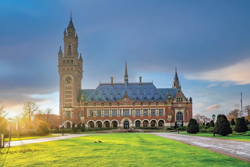 The Peace Palace in The Hague 