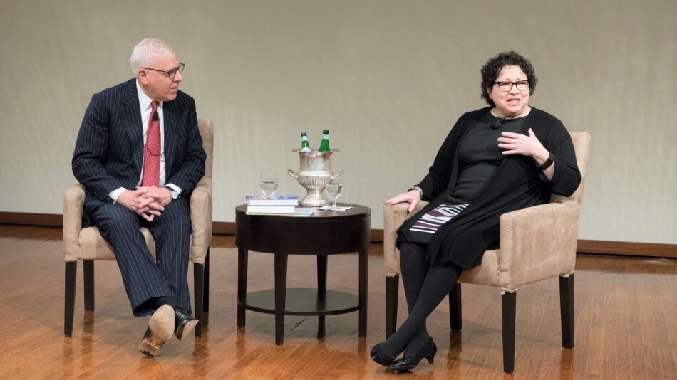 David Rubenstein interviews Supreme Court Justice Sonia Sotomayor