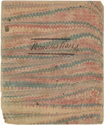 Book of Nominations, 1810-1817