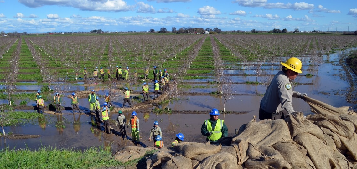 San Joaquin levee Repair