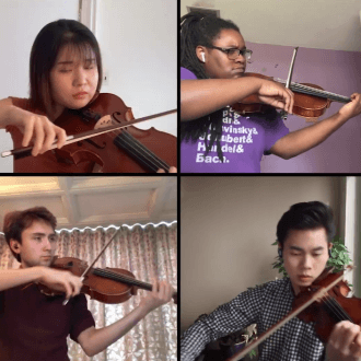 Students perform in Juilliard orchestra