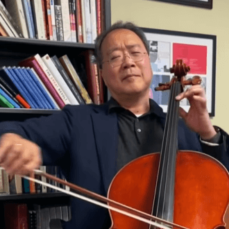 Yo-Yo Ma Playing Cello