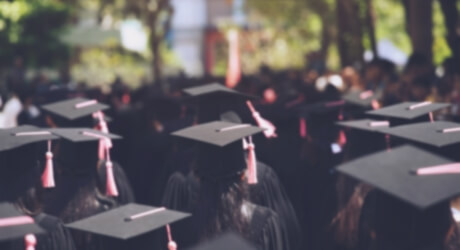 Image of Students Graduating University