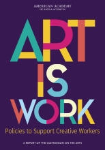 Art Is Work: Policies to Support Creative Workers