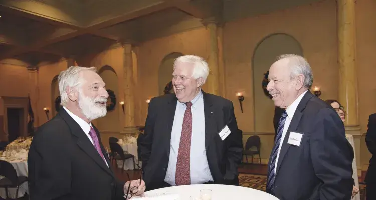 Robert Gallucci, Richard Meserve, and Alan Leshner