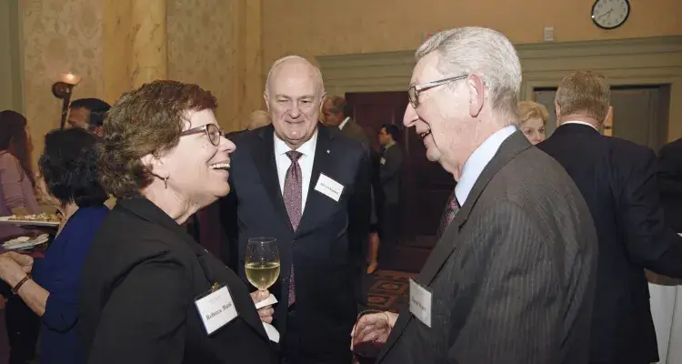 Rebecca Blank, Steven Knapp, and David Ward