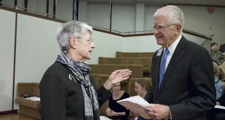 Lucia Rothman-Denes and Don Randel