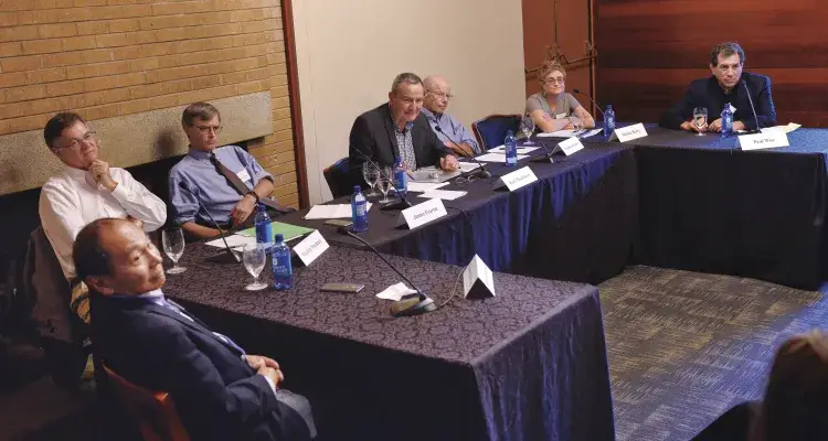 Francis Fukuyama, Stephen Stedman, James Fearon, Karl Eikenberry, Stephen Krasner, Michele Barry, and Paul Wise