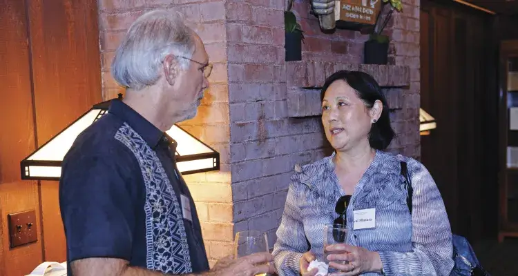 Steven Beckwith and Carol Mimura