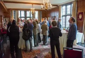 Academy members gather at a reception held in Chicago, IL.