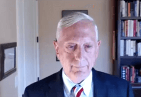 Image of General James N Mattis from Oct 2023 Event Video
