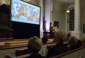 Elizabeth Broun, former art director of the Smithsonian, speaks about her work at the Renwick Gallery.