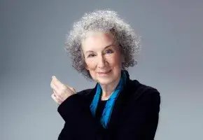 Photograph of Author Margaret Atwood taken by Jean Malek