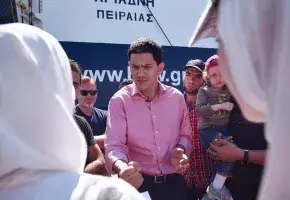 David Miliband, President and CEO of the International Rescue Committee