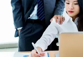 Female superiors are more likely to experience sexual harassment at work