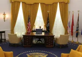 Replica Oval Office from Nixon Library from Pexels Image 