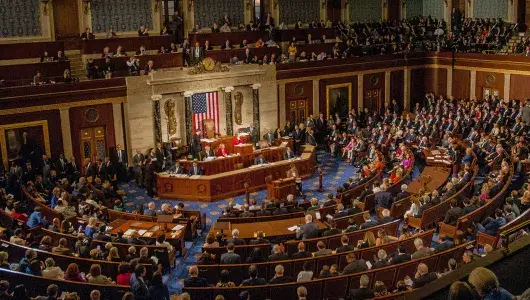 The U.S. House of Representatives is called into session on opening day of the 115th Congress, Jan. 3, 2017.